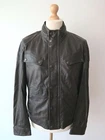 €699 GANT bleecker street biker men's leather jacket leather jacket size M New