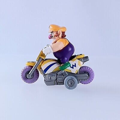 Wario, Mario Kart Wii × SUNTORY Pull Back Bike Figure 2008 Wario, Mario Kart Wii × SUNTORY Pull Back Bike Figure 2008