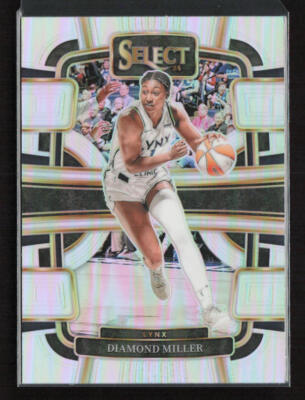 2024 Panini Select WNBA Silver Prizms #25 Diamond Miller Minnesota