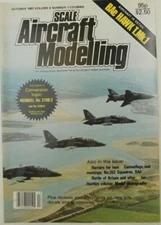 Scale Aircraft Modelling BAe Hawk T.Mk.1 Airplane OCT 1983 Vintage Magazine