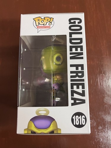 Funko Pop! Cáliz de prelanzamiento Dragon Ball Z Golden Freezer 1816 EN MANO PARA ENVIAR - Imagen 4 de 4
