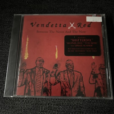 Vendetta Red Between The Never And The Now Brand New Audio CD