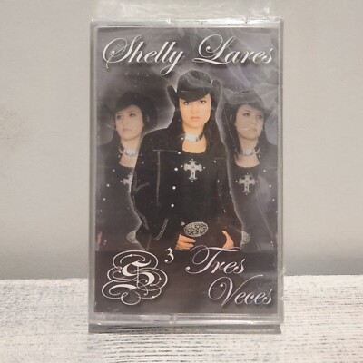 Shelly Lares 3 Tres Veces Spanish Cassette Tape NEW SEALED