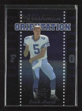 1999 Leaf Rookies & Stars #FO-12 Brock Huard Freshman Orientation #/2500
