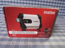 Imation Defender 250GB H200 Bio-Metric External Hard Drive FAST FREE SHIPPING.