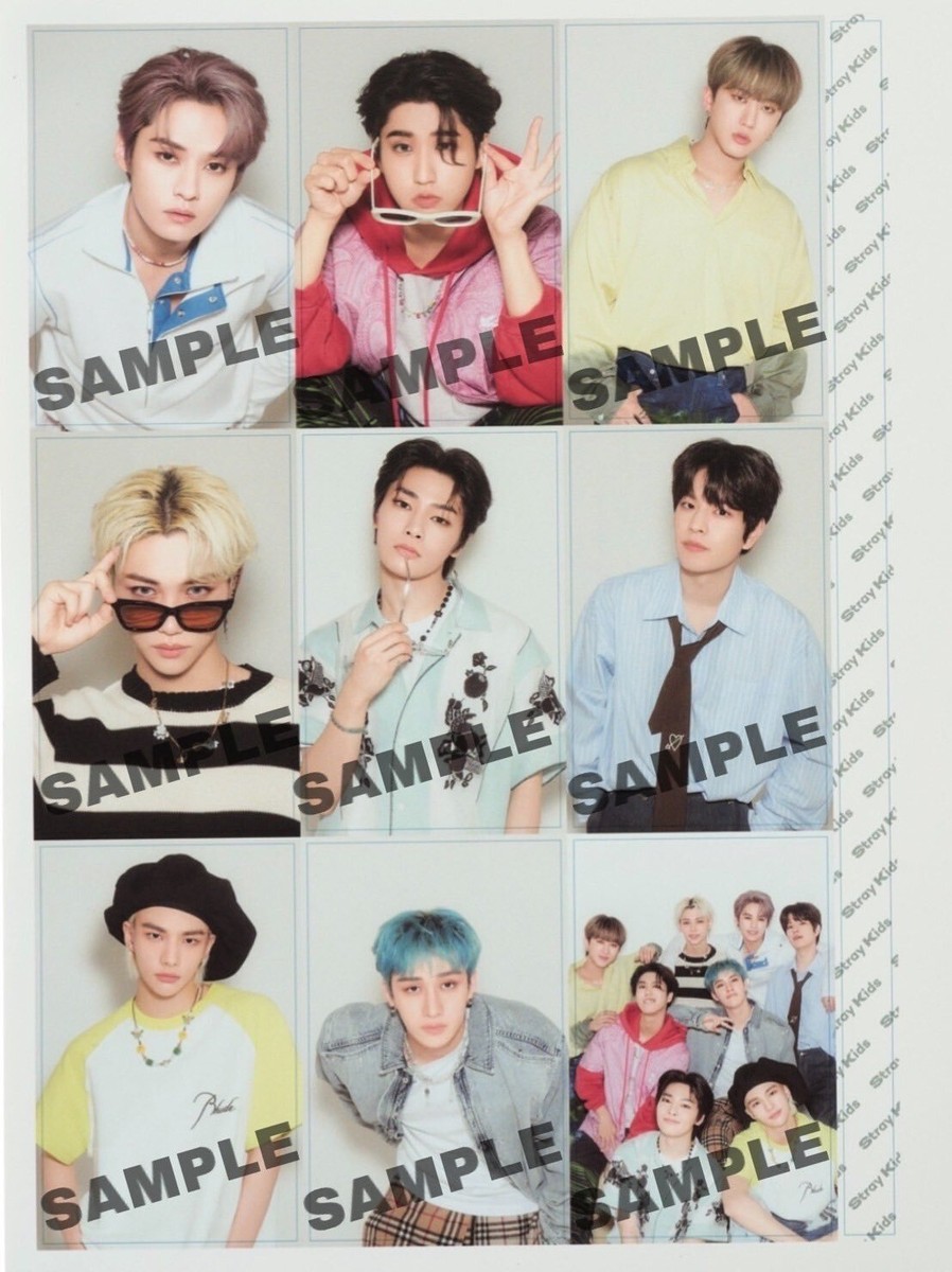 straykids ミニファイル Stray Kids mini July 2022 Japan Magazine Clear File