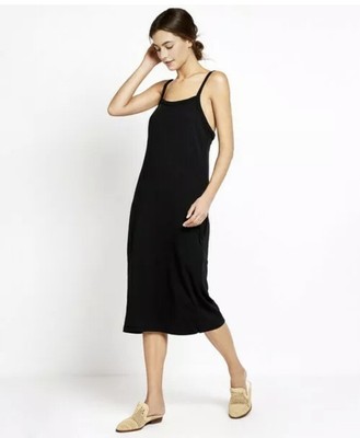 BASSIKE Midi Women's Jersey Slip Dress Grey Melange Organic Cotton Size M / 2ð | eBay