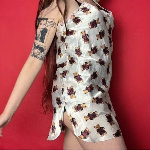 Vintage teddy bear slip dress - Picture 3 of 8