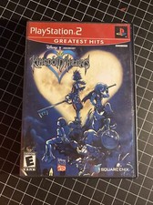 Kingdom Hearts - G HITS (PlayStation 2, 2004) Complete W/ Manual