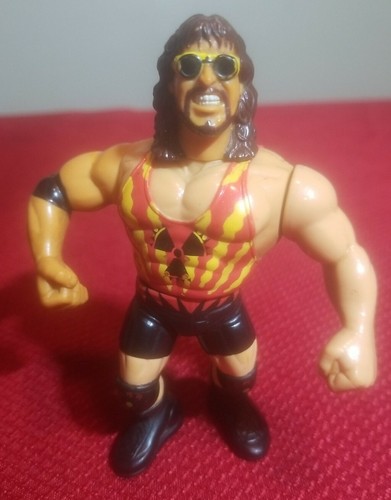 WWF 1994 Hasbro Loose Adam Bomb Figure Green Card ...