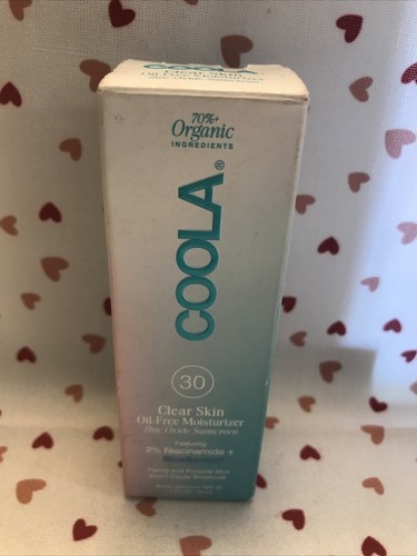 Coola Clear Skin Oil Free Moisturizer 1.1fl Exp12/25