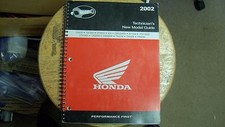 NOS OEM Honda Tecnico Nuovo Modello Guida 2002 CHF50 FSC600 VFR800 3025-2002-01