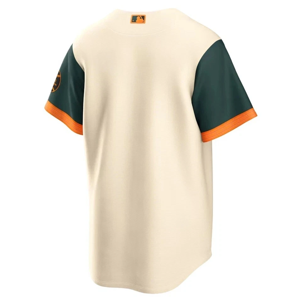 Men's Orioless Cream 2026 City Connect Stadium All Printed Baseball Jersey