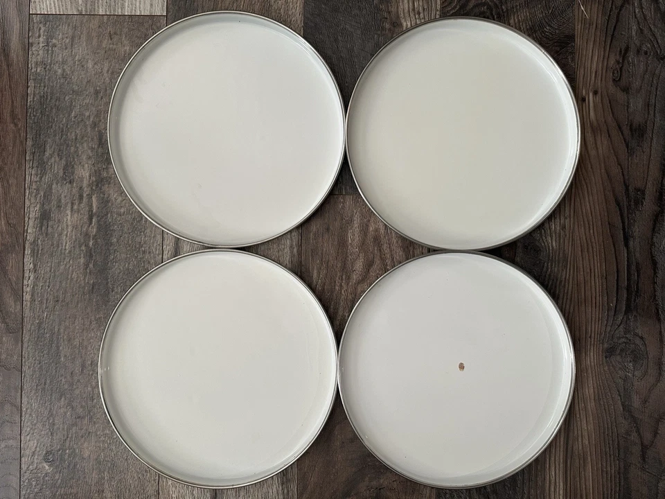 Cubiertas Quemador Estufa Ganso (4) 10" Patos De Colección Años 80 Reston Lloyd B&D Gas Eléctrico Foto 2 de 4