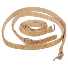 1 Pair Reusable PU Golden Ankle Heel Straps with Adjustable Buckle for Women