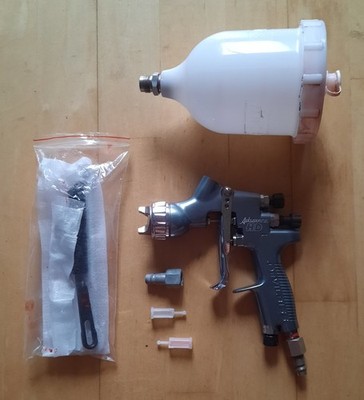 De Vilbiss Prolt GTE 10 13 Gravity Lackierpistole Malerei Auto