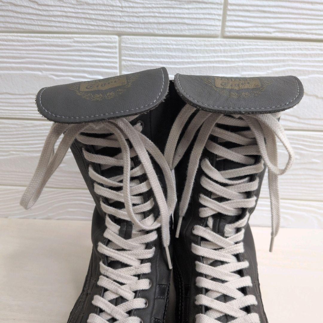 Asics Onitsuka Tiger Boxing Shoes Black High cut US6 / 23.0cm