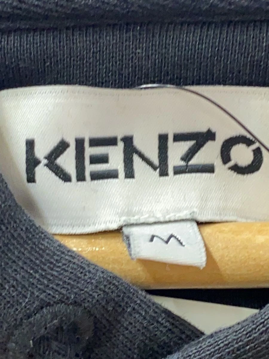 Felpa con cappuccio KENZO M cotone nero FB55SW3314XG usata