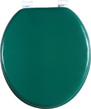 J V Textiles Soft Round Toilet Seat With Easy Clean  Change Hinge, Padded