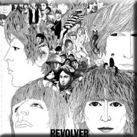 The Beatles KüHlschrankmagnet Revolver Nue Offiziell 76Mm X 76Mm One Size