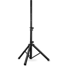 Proline Lightweight Adjustable Speaker Stand with Carrying Bag Black