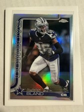 2025 Topps Chrome Football #82 DaRon Bland Refractor