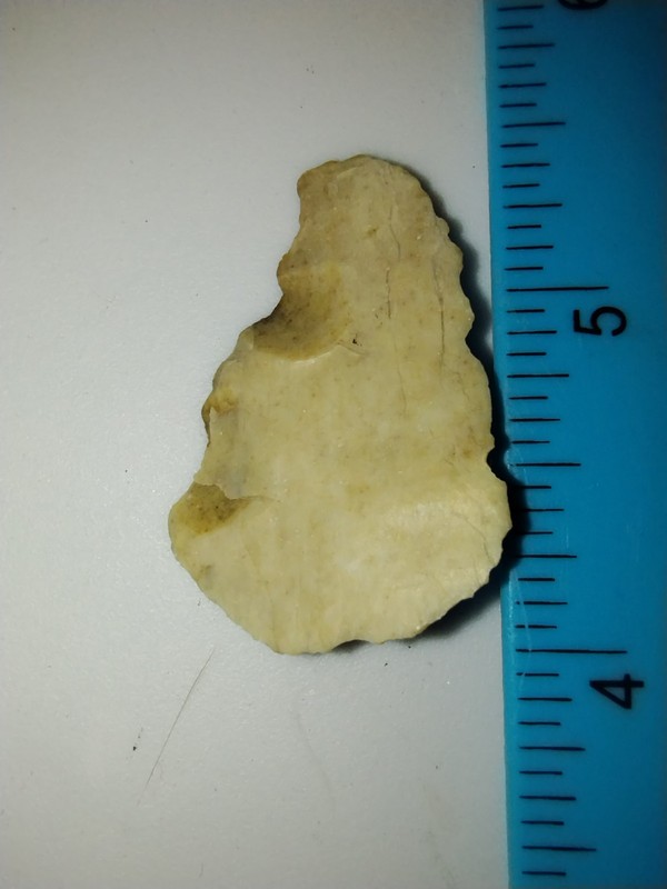 Authentic Native American artifacts Jasper stone tool knives Oregon 1.5"