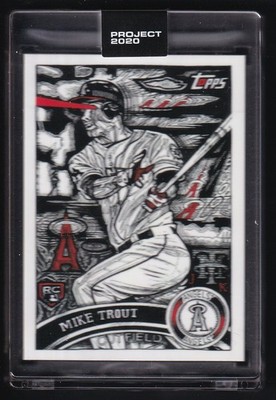 Topps Project 2020 - #121 Mike Trout by JK5