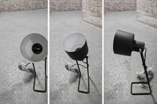 Modern Adjustable Metal Desk Lamp – Matte Green, Minimalist Industrial Style