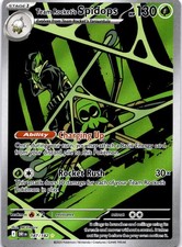 spidops pokemon card Ex Full Art 223/198 Like new Rocket Rush Once during your turn Team Rocket's Spidops #187 Prices