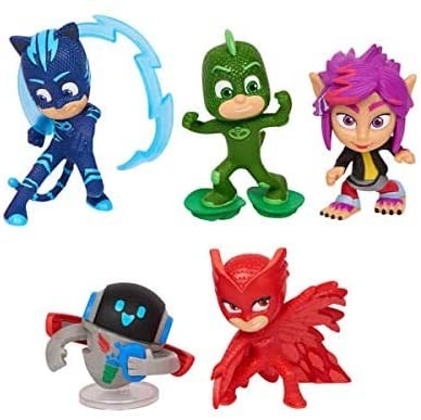 Giochi Preziosi Pj Masks Set con 5 Personaggi PJM94000 - Foto 2 di 3