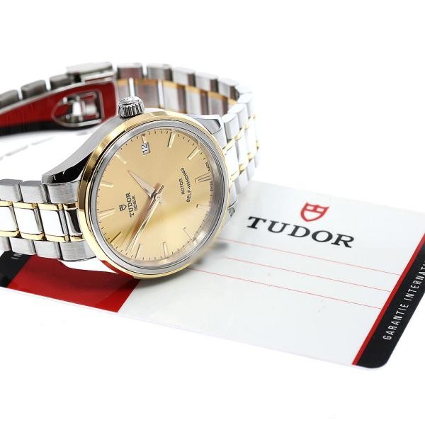 TUDOR STYLE 12303 34mm Stainless Steel / Yellow Gold #C24618