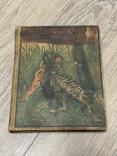 1897 Wood's Illustrated Natural History Antique Chromolithograph Nature Wildlife