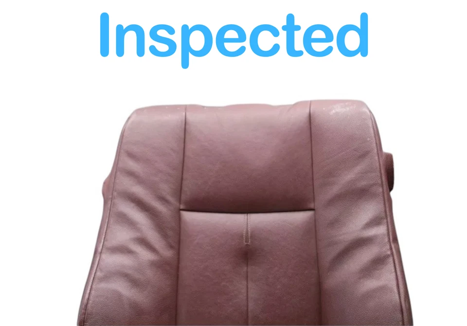 04-10 BMW 645Ci Cojín asiento superior delantero derecho del lado del pasajero OEM Foto 3 de 4