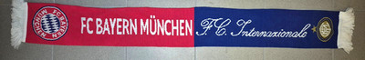 FC Bayern München vs Inter Mailand Schal / CL Finale Madrid 2010 /