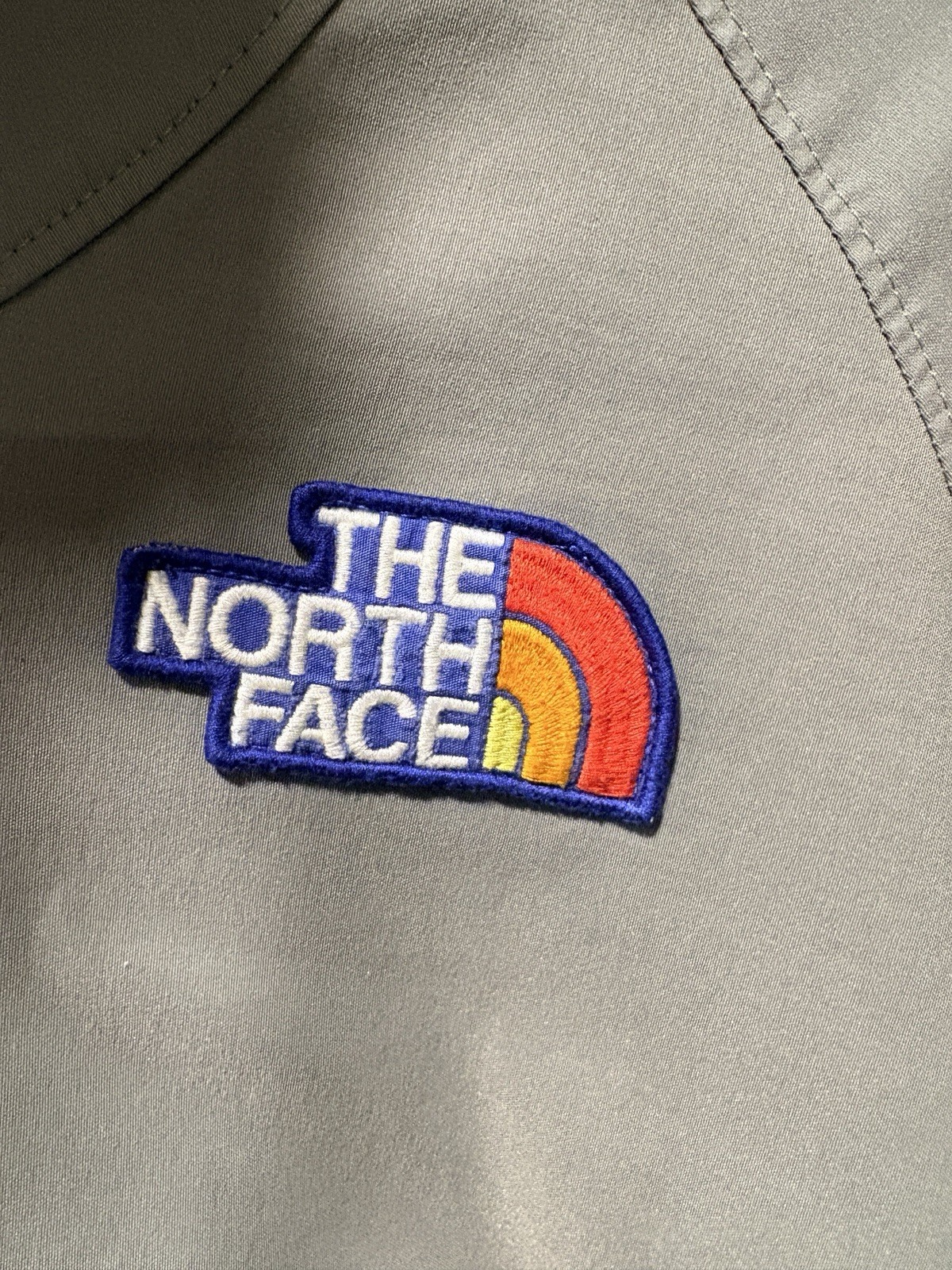 NorthFace Patchwork Windbreaker Jacket Men Medium… - image 2