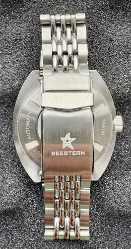 Seestern SUB300T Automatic. Extra Strap. Box. Minty. Beads Of Rice. - Picture 3 of 10
