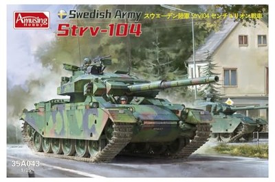 Amusing Hobby 1/35 Swedish Strv104 Plastikmodell Amh35A043