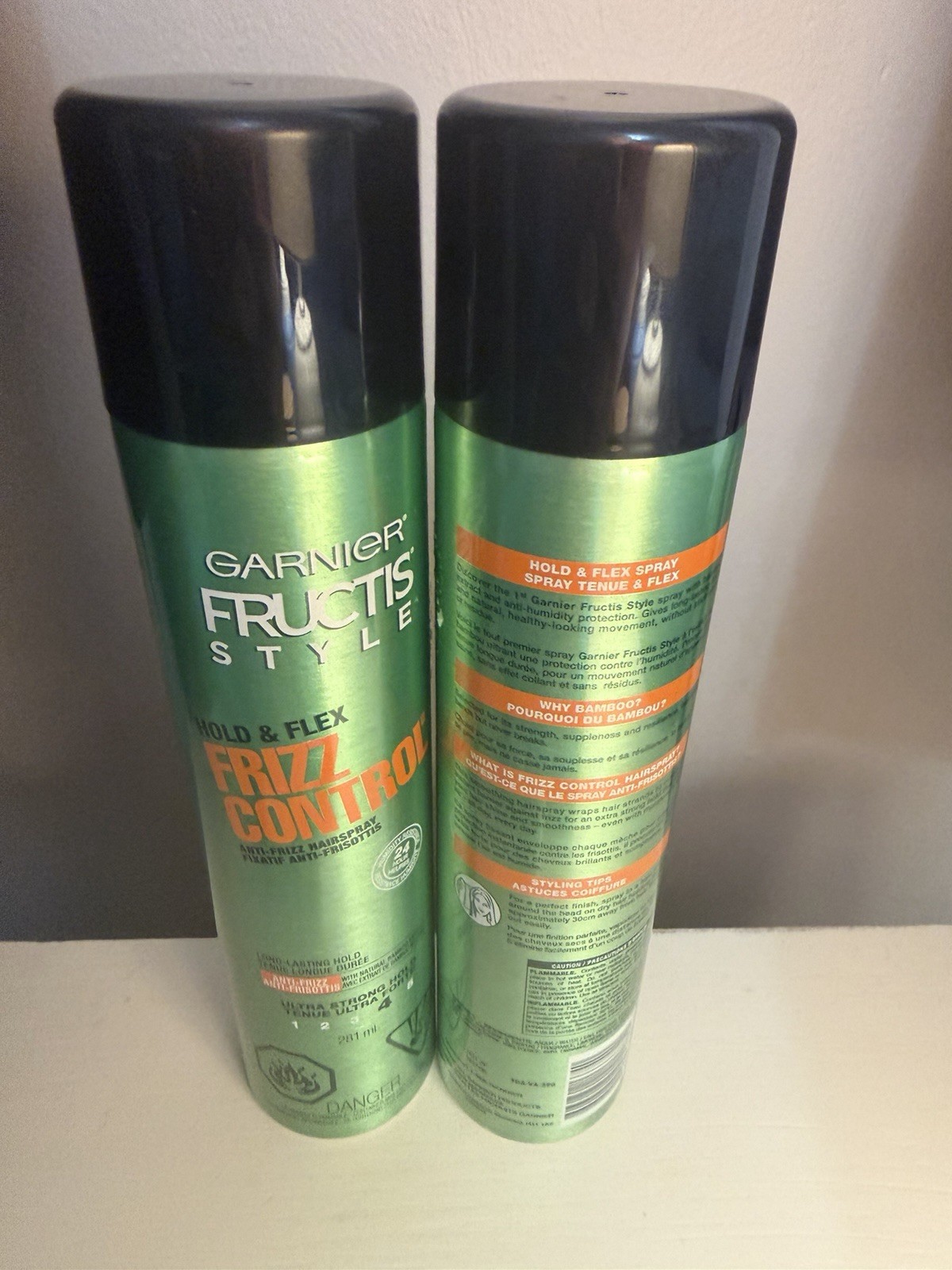 Garnier Fructis Hold & Flex Frizz Control Hairspray 281 ml #4 New~Discontinued