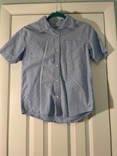 Old Navy Boys XL 14-16 Short Sleeve Button Do...
