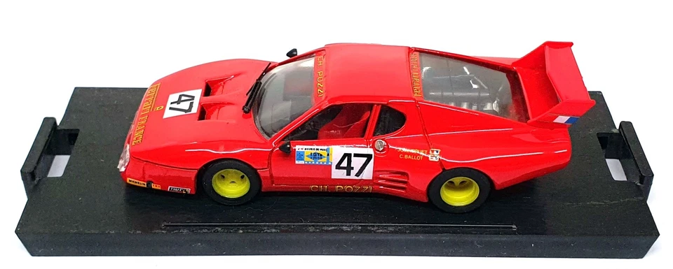 Brumm 1/43 Scale Diecast R213 - Ferrari 512 BB #47 Le Mans 1981 - Red - Image 4 of 4
