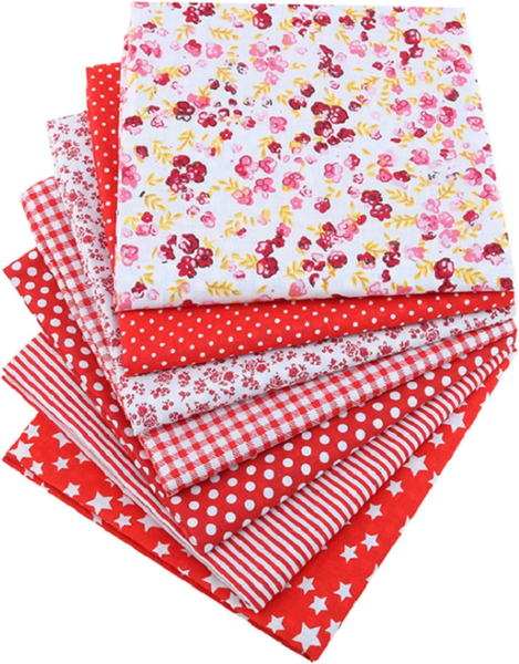 Patchwork Stoff Set 56 StüCk Baumwollquadrate FüR NäHen Quilten Basteln-image