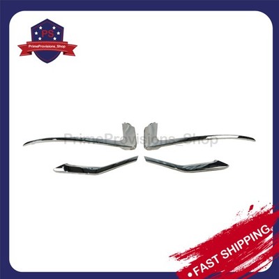 For 22-25 Mitsubishi Eclipse Cross 6407A421 6407A422 Upper Lower Bumper Trim US