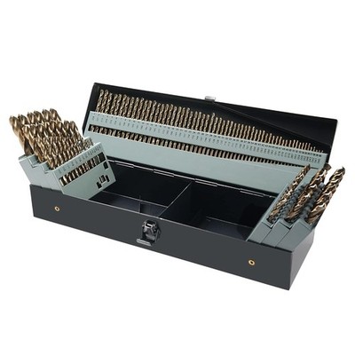 Cobalt Drill Bit Set with Case