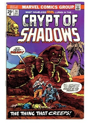 Crypt of Shadows  # 14   VERY GOOD FINE    Nov. 1974    Larry Lieber, Tom Palmer
