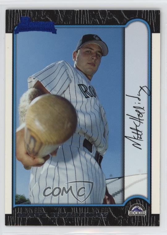 1999 Bowman Matt Holliday #400 Rookie RC 1dj9