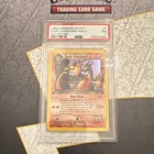 PSA 7 Dark Charizard 1st Edition Holo 4/82 Team Rocket 2000 English 80 HP