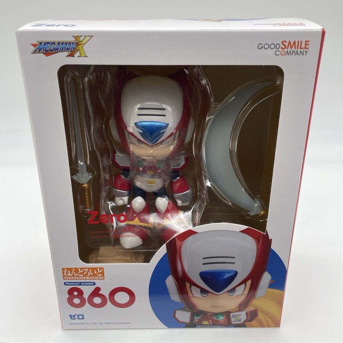 Nendoroid Mega Man X Series Zero Action Figure #860 Rockman Good