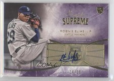 2014 Topps Supreme Simply Purple 24/25 Roenis Elias #SSU-RE Auto h3a