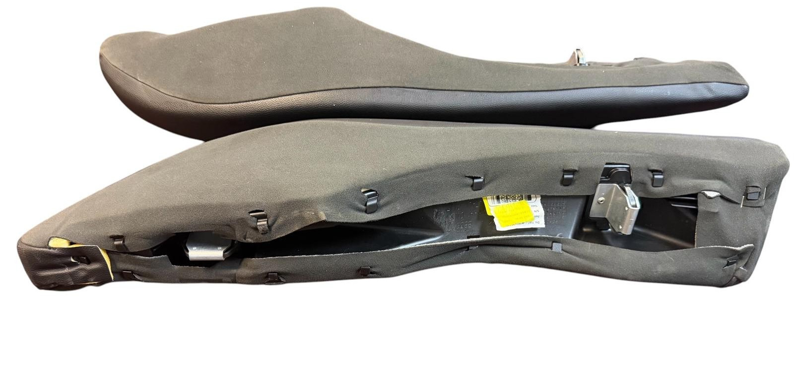 2016 MASERATI GHIBLI REAR LEFT & RIGHT SEAT CUSHION BOLSTER TRIM OF 2 OEM